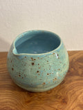 Duck-Egg Speckled Collection Jug - by Claire Farmer - Little Bird Ceramics