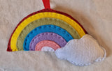 Hanging Rainbow Decoration Making Kit - by Lucy Jackson