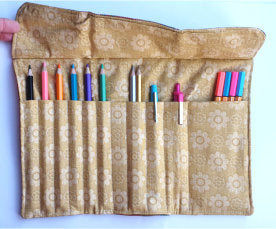 Crocher Hook/Pencil Roll - by Lucy Jackson