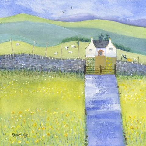 'Spring in the Highlands' original  Watercolour by Gillian Kingslake