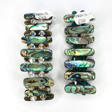 Paua Shell Long Strips Bracelet With Crystals - by Mhairi Sim - Girl Paua