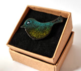 Bird Enamel Brooches - by Jennifer Crockett - JayCee Designs