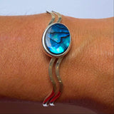 Cuff Bracelet - by Mhairi Sim - Girl Paua