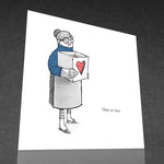 Filled wi' love Card - by Keith Pirie