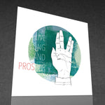 Live Long and Prosper Card - by Keith Pirie