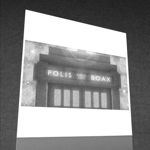 Polis Boax Greetings Card - by Keith Pirie