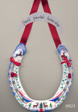 Christmas Hand Painted Horseshoes - By Gillian Kingslake