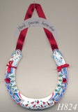 Christmas Hand Painted Horseshoes - By Gillian Kingslake