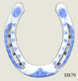 Various Hand Painted Horseshoes - By Gillian Kingslake