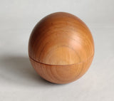 Spherical Cherry Lidded Box - by Neil Paterson
