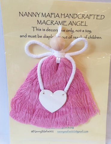 Macrame Angels - by Jackie Fotheringham - Nanny Mafia