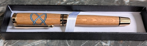 Celtic Knot Rollerball Pen by Neil Paterson