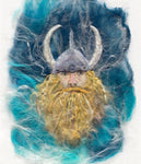 Viking Mounted Print - by Lynne McGill - Lin-Pin