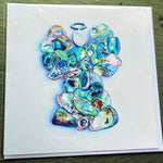 Paua Shell Print Greetings Cards - by Mhairi Sim - Girl Paua