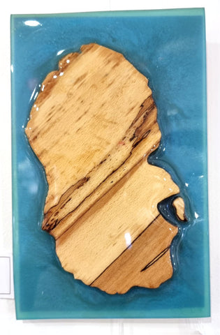 Arran Wood And Resin - by Wendy Barr - Treehouse Studio