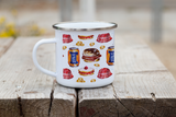Enamel Mugs - by Christine Allan - Xtine Art