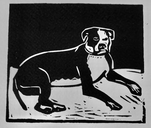 Bulldog Framed Print - by Damian Henry