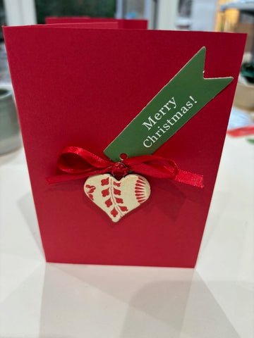 Christmas Card - by Claire Farmer - Little Bird Ceramics