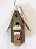 Christmas Cottages Hanging Decorations - by Emma Frame