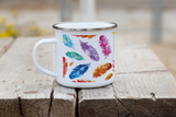 Enamel Mugs - by Christine Allan - Xtine Art