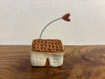 Tiny cottage - by Claire Farmer - Little Bird Ceramics