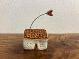 Tiny cottage - by Claire Farmer - Little Bird Ceramics