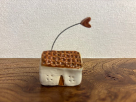 Tiny cottage - by Claire Farmer - Little Bird Ceramics