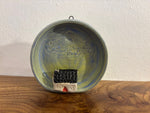 Wall plaque with tiny cottage - by Claire Farmer - Little Bird Ceramics