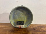 Wall plaque with tiny cottage - by Claire Farmer - Little Bird Ceramics