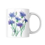 Floral Ceramic Mugs - by Christine Allan - Xtine Art