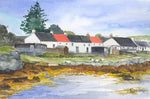 "Arinagour, Coll" - unframed original watercolour - by Gillian Kingslake