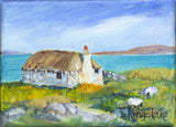 Various small box canvases - by Gillian Kingslake