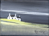 Various small box canvases - by Gillian Kingslake