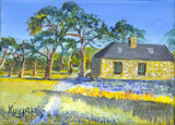 Various small box canvases - by Gillian Kingslake