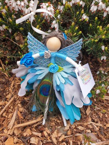 Peacock Fairy - by Jackie Fotheringham - Nanny Mafia