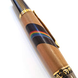 Rainbow Segmented Pen by Neil Paterson