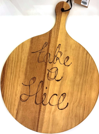 Pyrography Artwork Pizza Board - Michelle Hughes