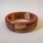 Segmented Wooden Bangle by Neil Paterson