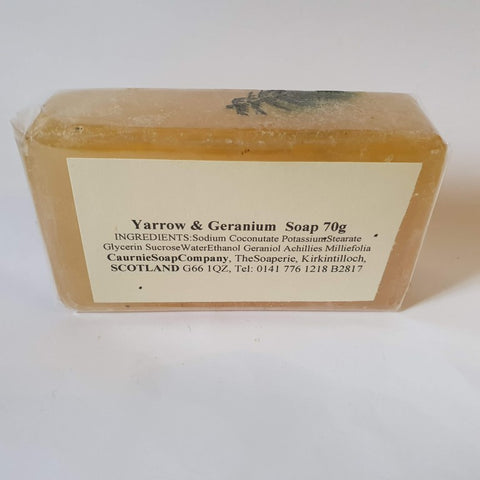 Yarrow and Geranium Soap Bar - Jim Little