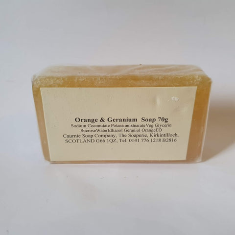 Orange and Geranium Soap Bar - Jim Little