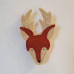 Stag Felt Brooch - by Lucy Jackson