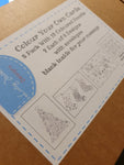 Colour Your Own Cards Christmas Pack - by Lucy Jackson