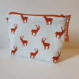 Orange Stag Purse - by Lucy Jackson