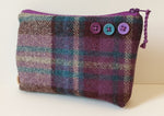 Purple Wool Purse - by Lucy Jackson