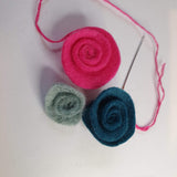 3D Flowers Brooch Making Kit - by Lucy Jackson