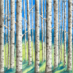 Silver Birch Trees Cards- by Annette Robertson