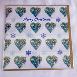 Paua Shell Print Christmas Cards - by Mhairi Sim - Girl Paua