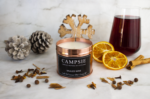 Mulled Wine Scented Candle - by Kirsty Hope