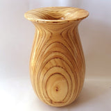 Striped Pattern Turned Wooden Vase by Neil Paterson