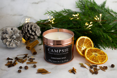 Christmas Spice Scented Candle - by Kirsty Hope